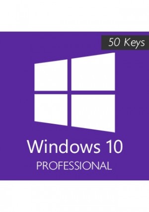 Windows 10 Professional - 50 keys 