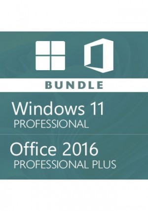 Windows 11 Pro + Office 2016 Pro Plus - Bundle