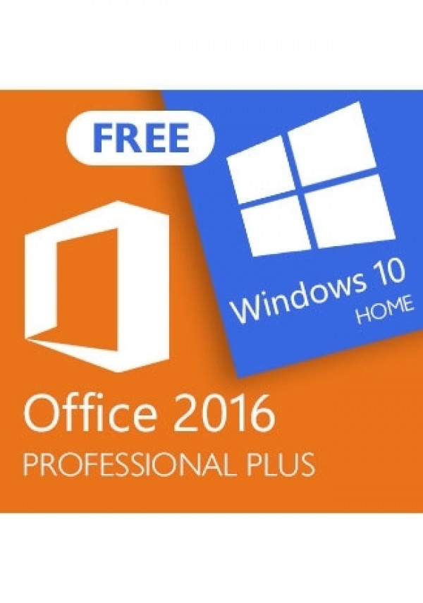 Office 2016 Professional Plus (+Windows 10 Home for free)