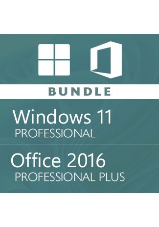 Windows 11 Pro + Office 2016 Pro Plus -Bundle