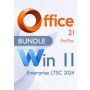 Win 11 Enterprise LTSC 2024 + Office 2021 Pro Plus Bundle
