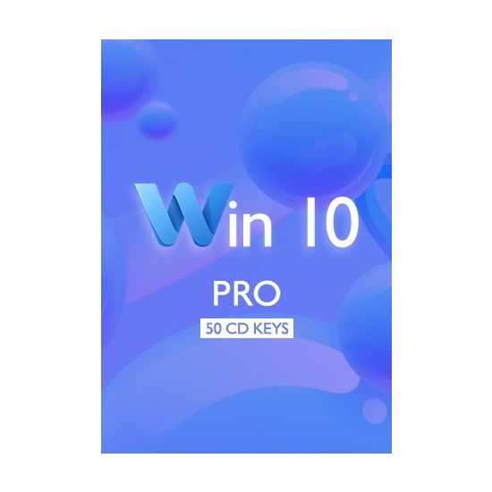 Win 10 Pro - 50 keys 