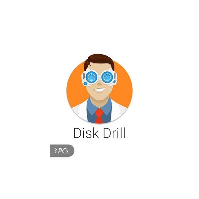 Disk Drill Professional for 3 PCs
