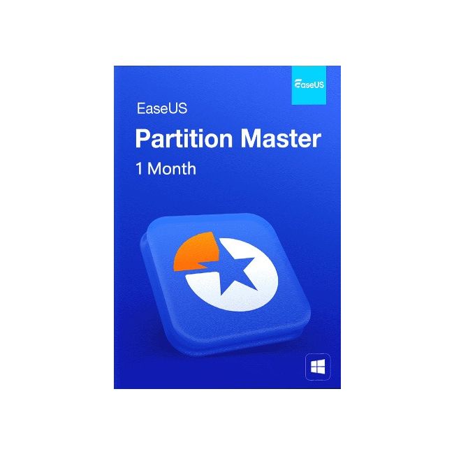 EaseUS Partition Master Professional - 1 Month Subscription
