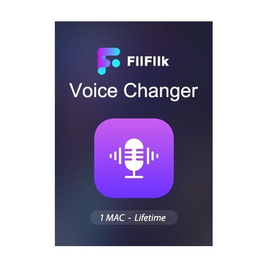 FliFlik Voice Changer - 1 Mac/ Lifetime