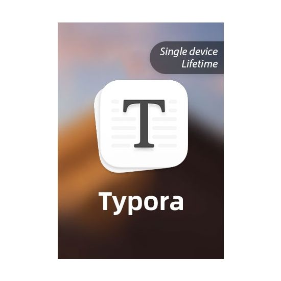 Typora - 1 Device (Lifetime)
